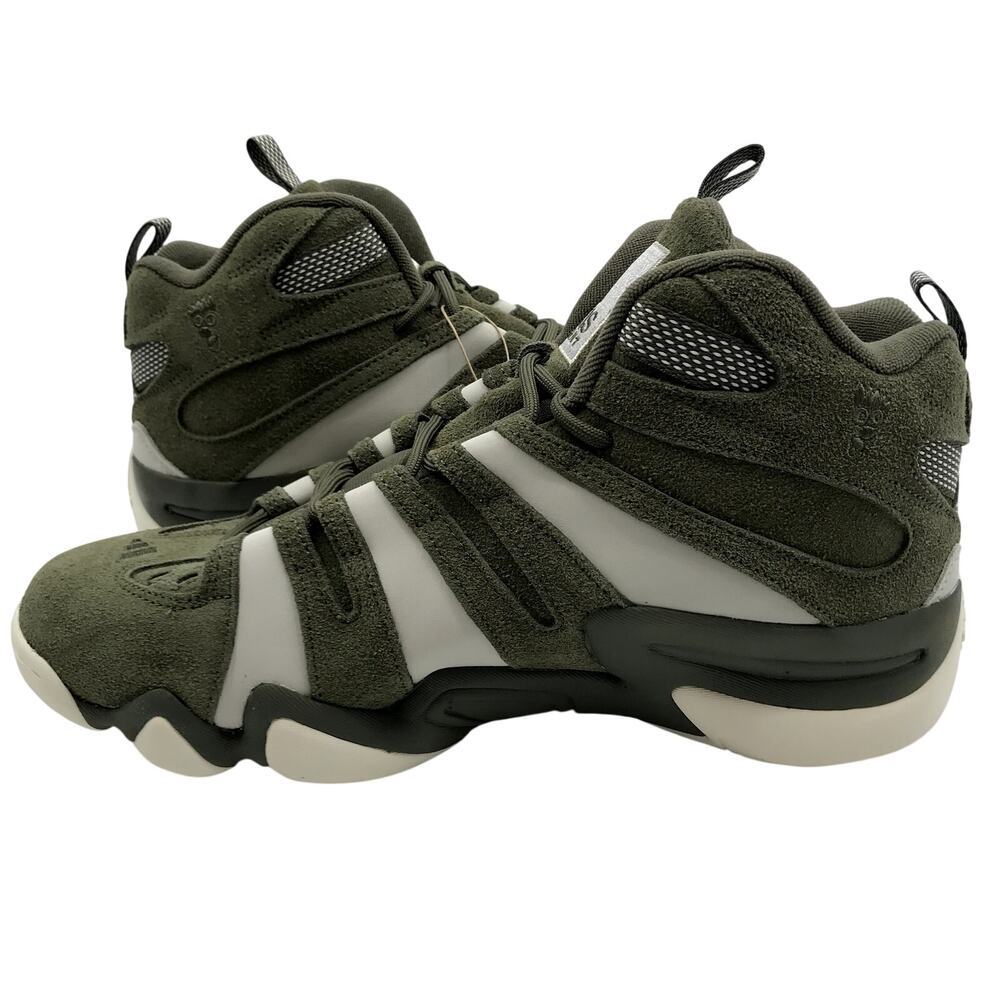 NEW Adidas Crazy 8 Olive Strata Basketball Shoes M 10.5US / W 11.5US Suede NIB - Picture 5 of 14